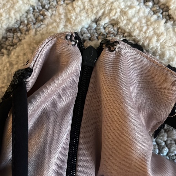 Black and Tan Elegant Jumpsuit - Picture 5 of 10